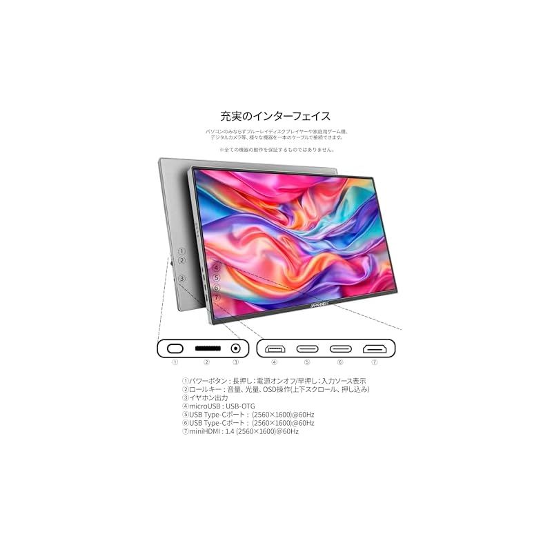 1600解像度 スマートケース付き