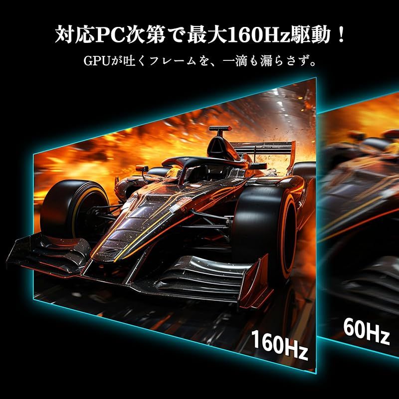 INNOCN 32インチ ミニLED 4K ゲーミングモニター UHD 160Hz モニター 1Ms応答速度 ミニled モニター 2304ゾーン HDR1000 QD量子ドット シルバー 32M2V vrr対応 hdmi2.1 2 dp1.4 U 0