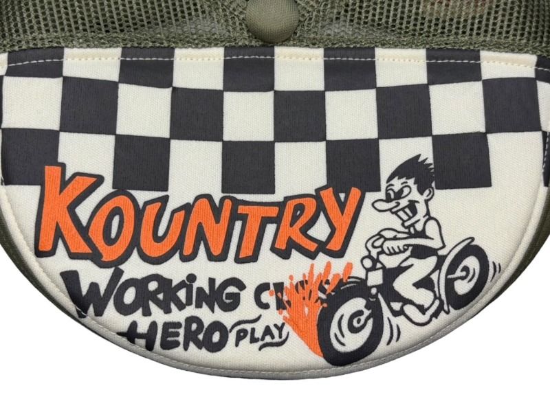  KAPITAL キャピタル カントリーレーサー キャップ カーキ ブラック アイボリー オレンジ 4 b 007563 その他 キャップ