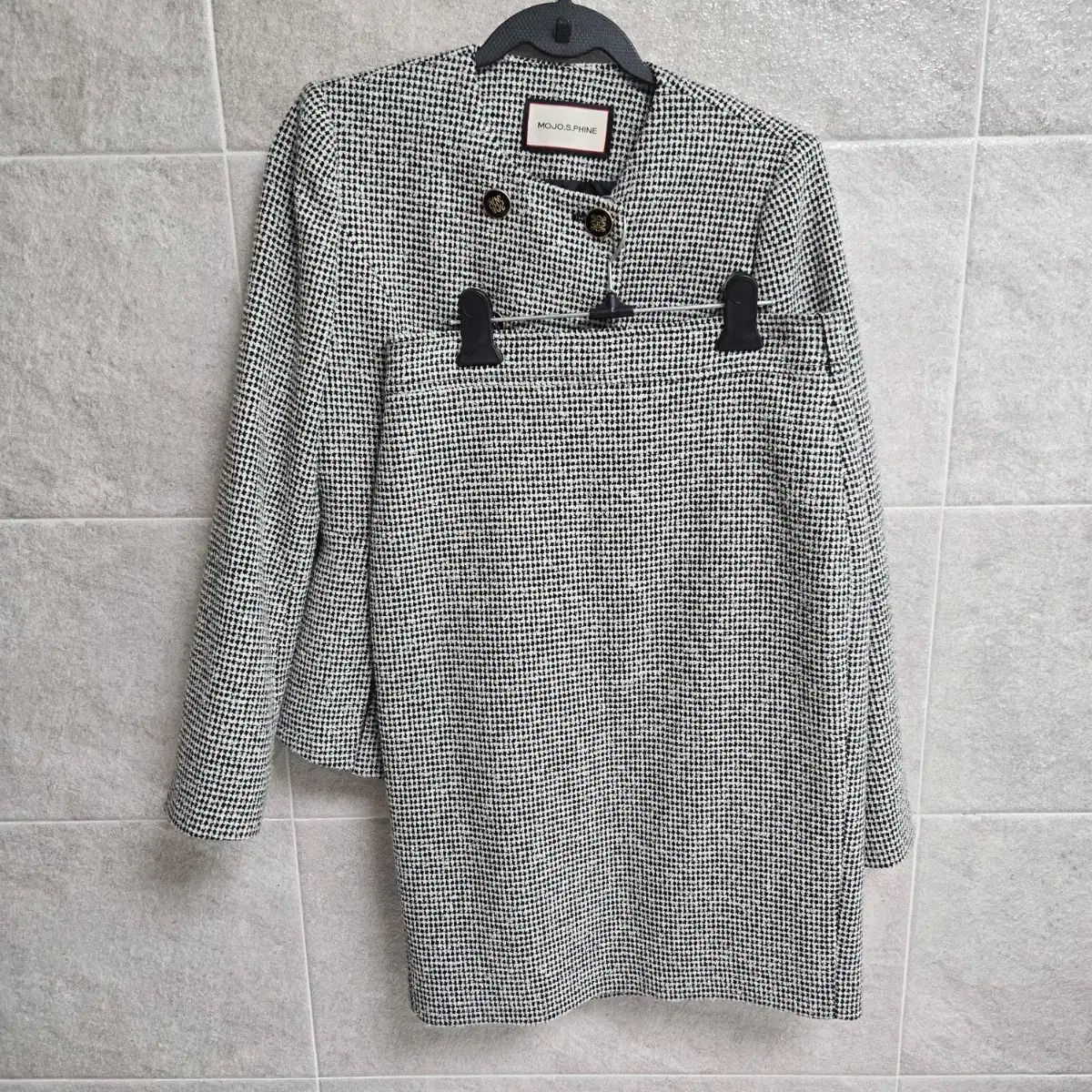 MOJO.S.PHINE モジョエスピン レディース ツイード セット 55