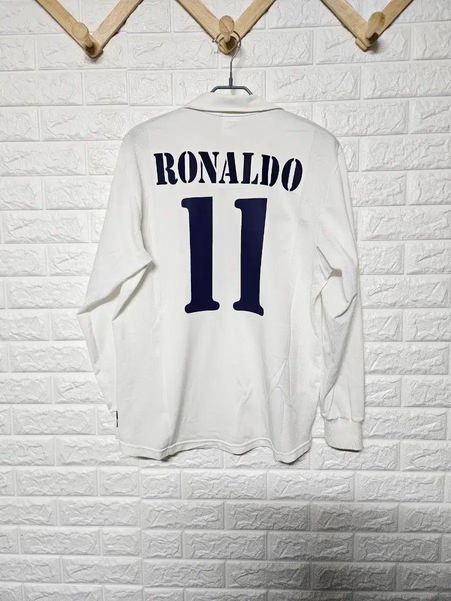 L リー ルマドリード 02 03 バック周年 ホーム 長袖 ホナウド