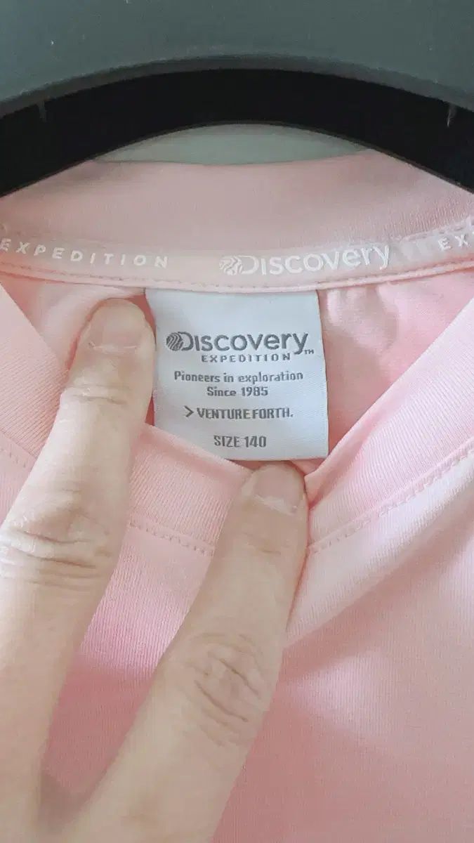  DISCOVERY ピンク 半袖 Tシャツ Tシャツ トップス