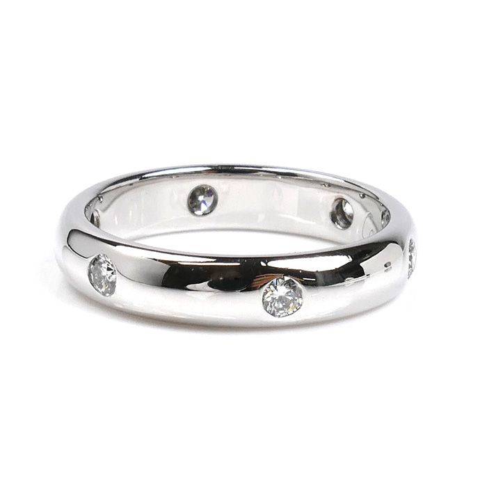 CARTIER カルティエ K18WG ホワイトゴールド ステラ ダイヤ リング 指輪 11.5号 52 5.0g レディース FORTGASGNV_COM_BR