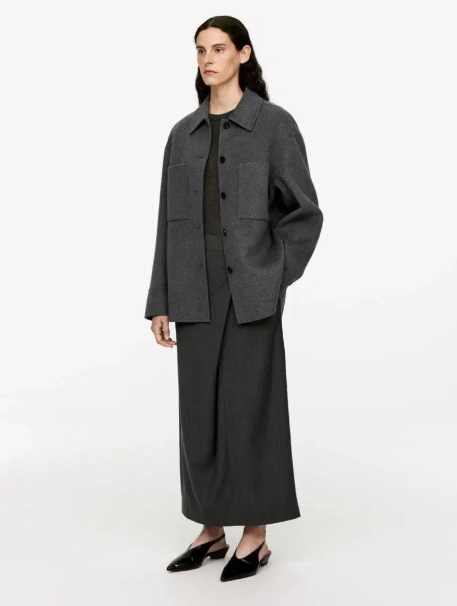 ARKET レディース ダブルフェイスシャツ ジャケット