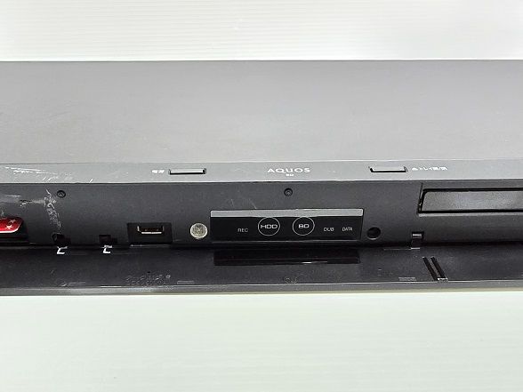 品 シャープ SHARP BDレコーダー 500GB 2番組同時録画 本体割れあり 2B-C05DW1 製 YR-17633