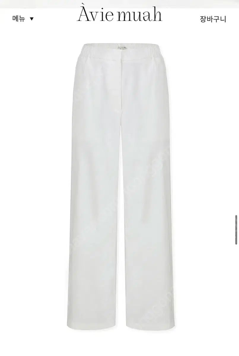 アビエムア リラックスド リネン スラックス 1 L