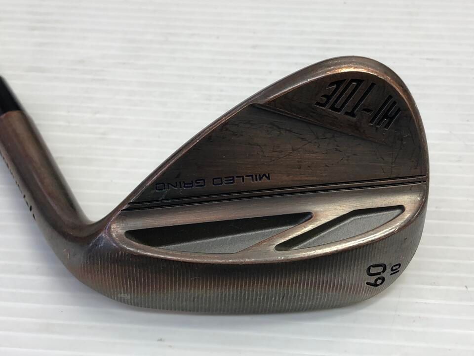 HI-TOE 3 カッパー US 60 WEDGE KBS HI-REV 2.0 ウェッジ テーラーメイド 最短 ウェッジ メンズ クラブ