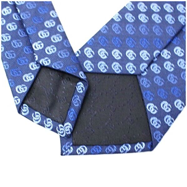 グッチ シルク ネクタイ GG柄 中古 Aランク GUCCI メンズ ビジネス