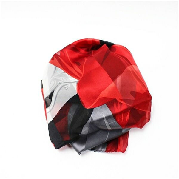 スカーフ レッド