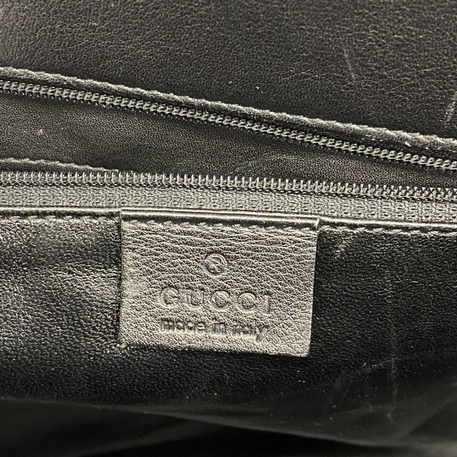 グッチ Gucci グッチ トートバッグ バンブー 002 1033 レザー ブラック 2wayバッグメンズ レディース DECORATOM_COM_BR