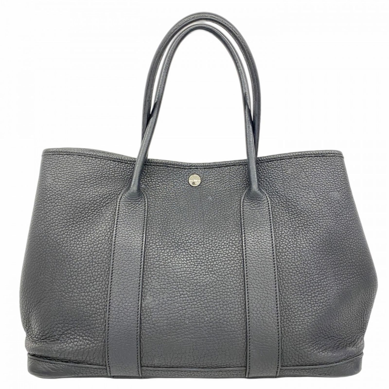 エルメス Hermes エルメス トートバッグ ガーデンPM ネゴンダ ブラック L刻印レディース