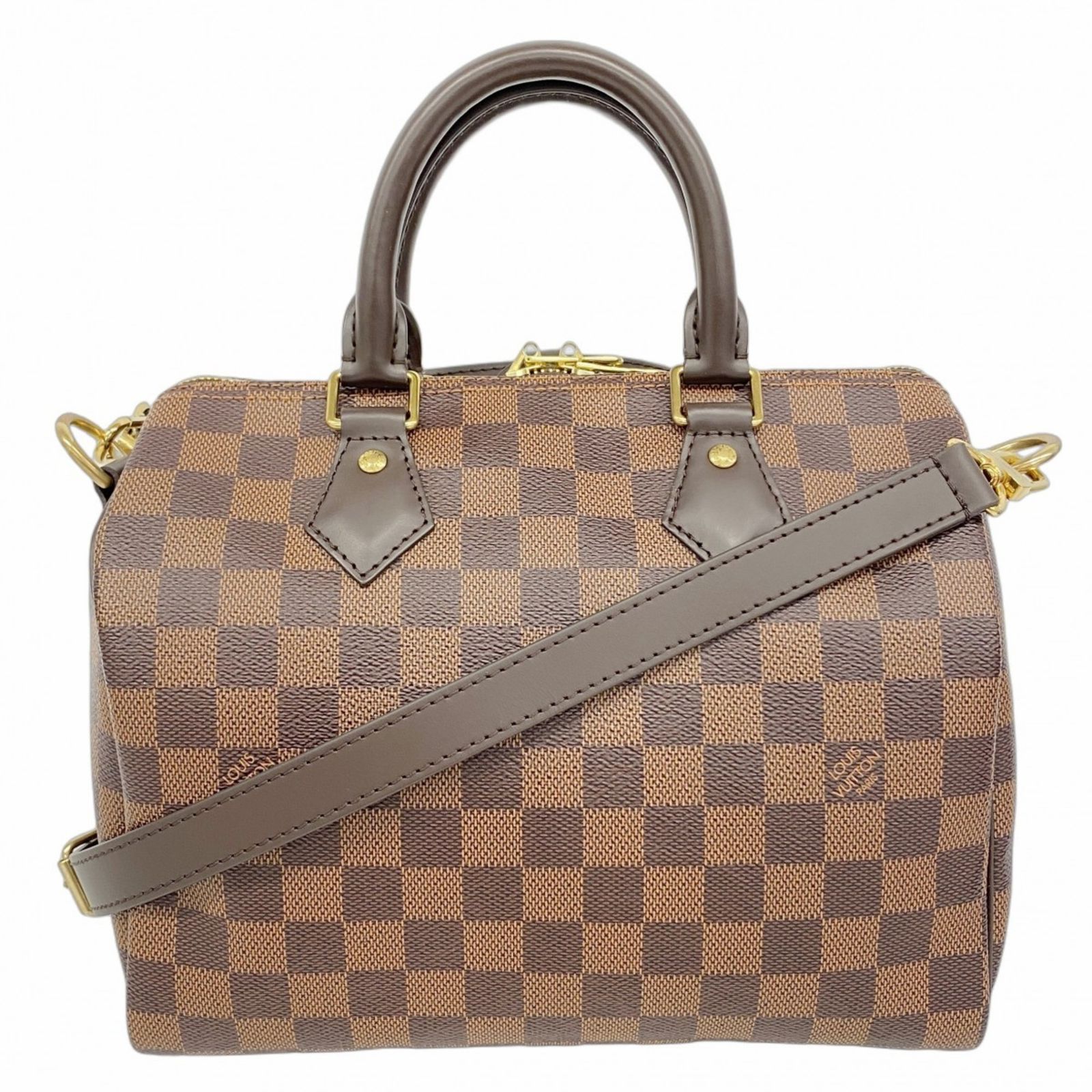 ルイ ヴィトン Louis Vuitton ルイ ヴィトン ハンドバッグ ダミエ スピーディバンドリエール25 N40575 エベヌ 2wayバッグレディース