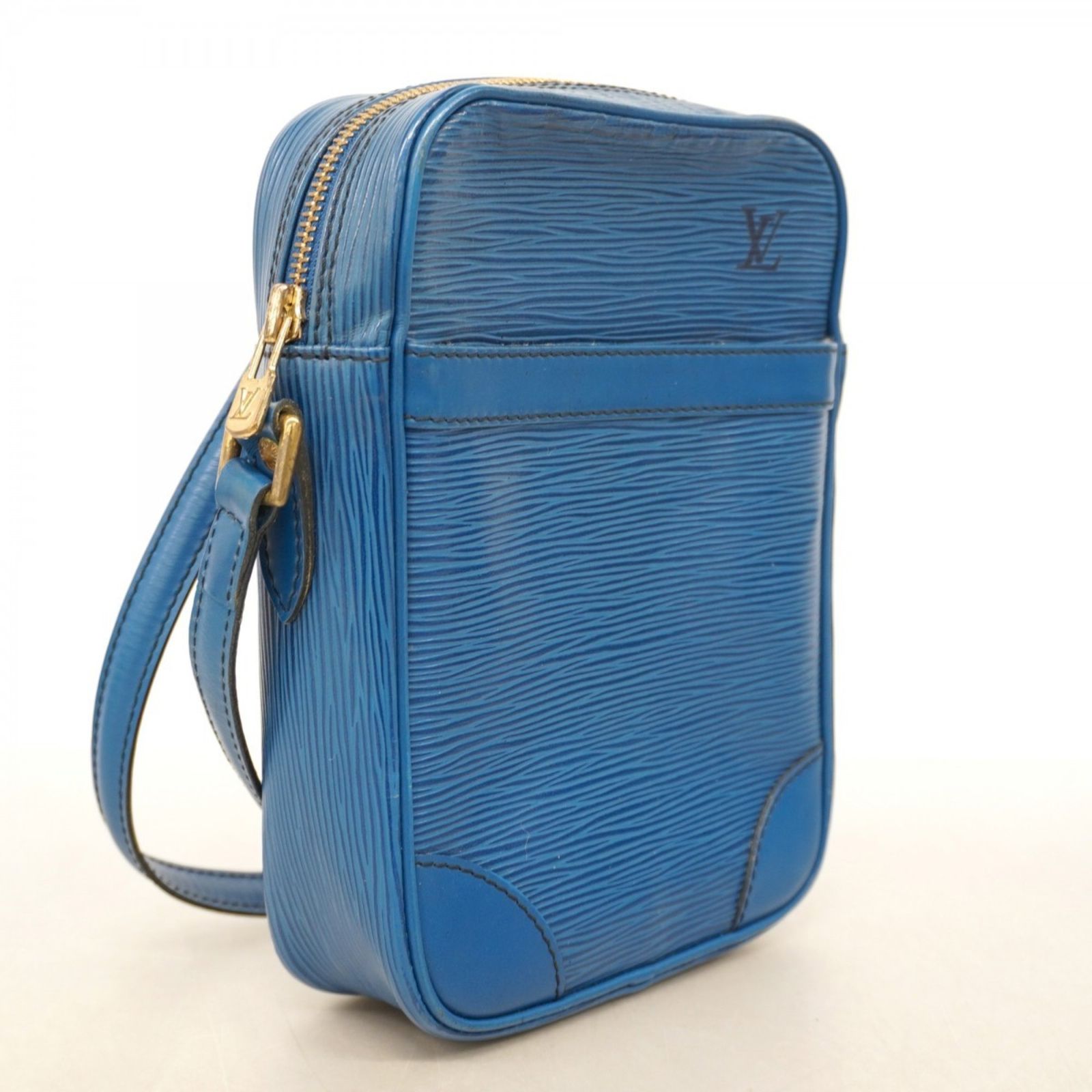 ルイ ヴィトン Louis Vuitton ルイ ヴィトン ショルダーバッグ エピ ダヌーブ M45635 トレドブルーレディース