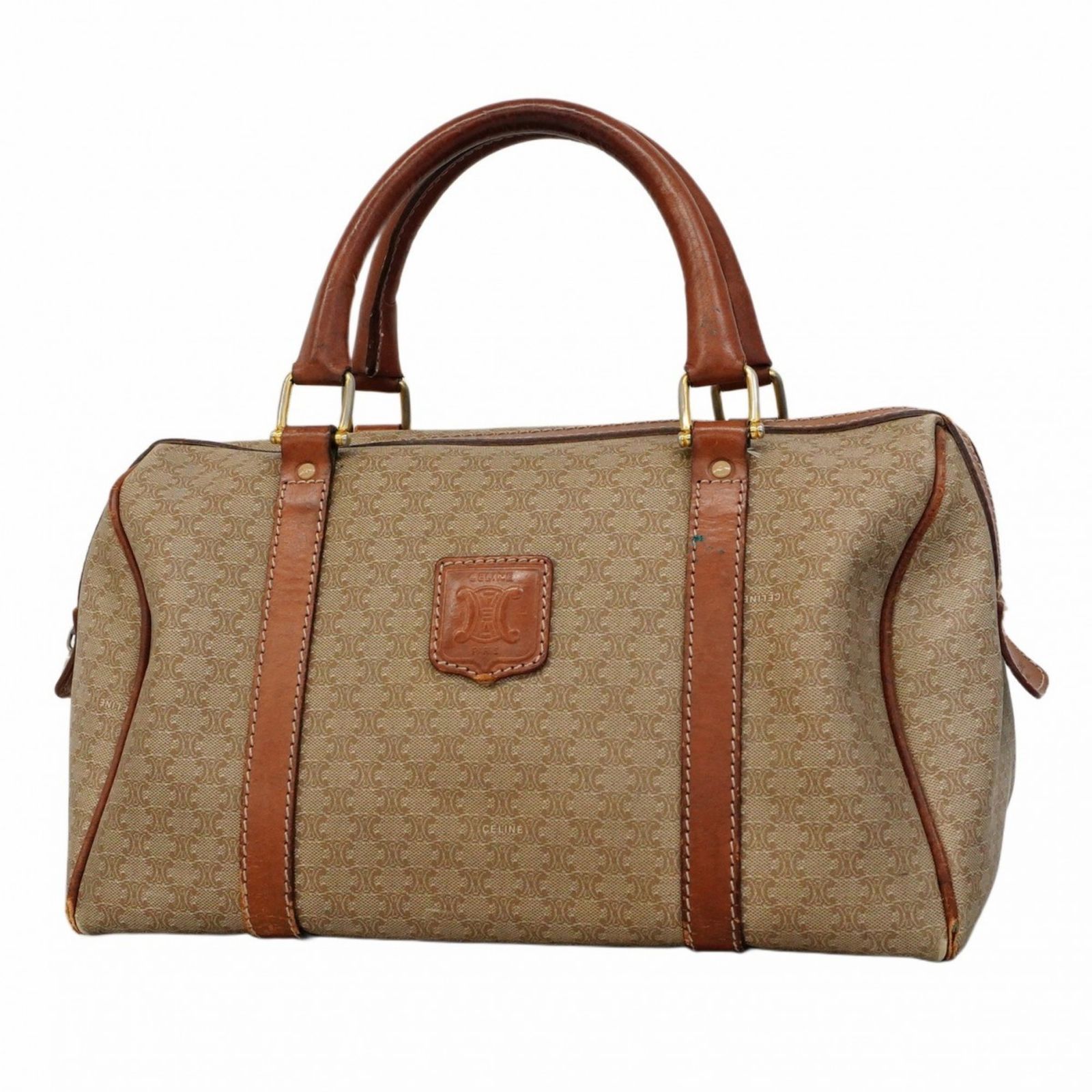 セリーヌ Celine セリーヌ ハンドバッグ マカダム ベージュ レディース P1573445