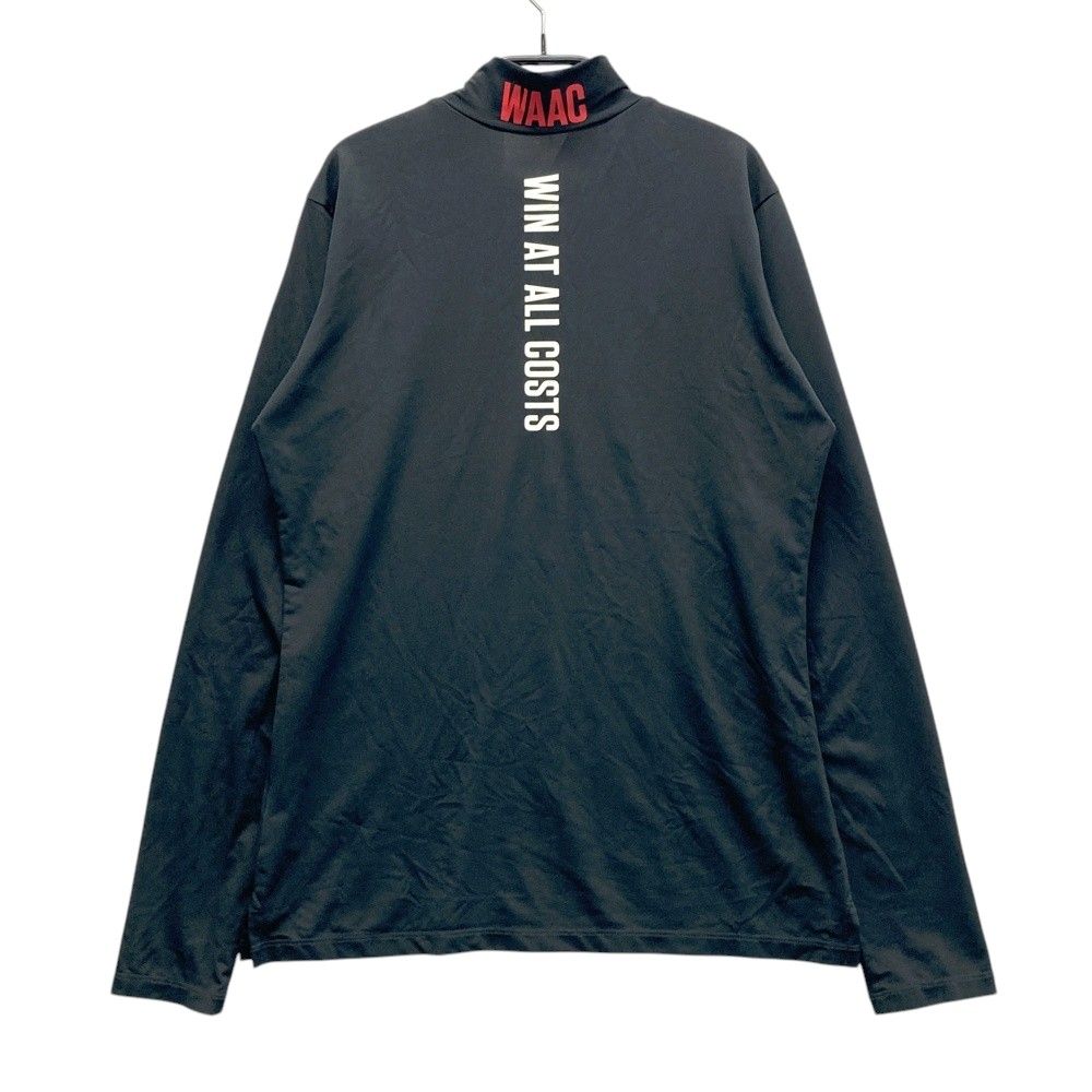 サイズ：3 WAAC ワック ハイネック 長袖Tシャツ ブラック系