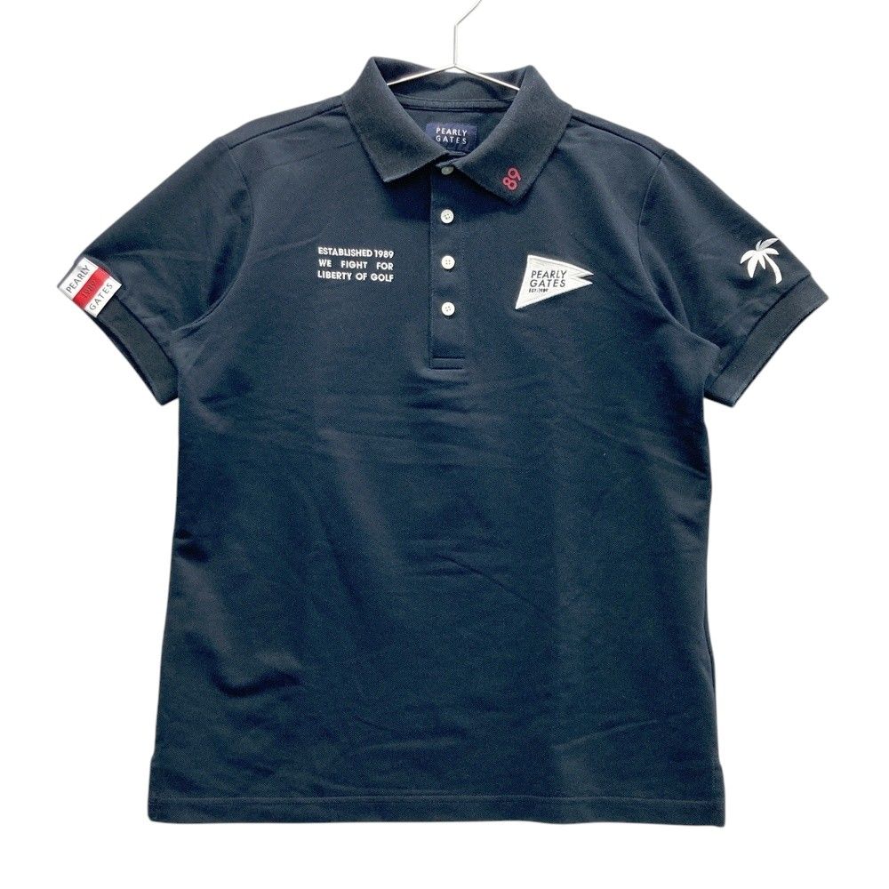 PEARLY GATES ポロシャツ ネイビー サイズ4 サイズ：4 PEARLY GATES