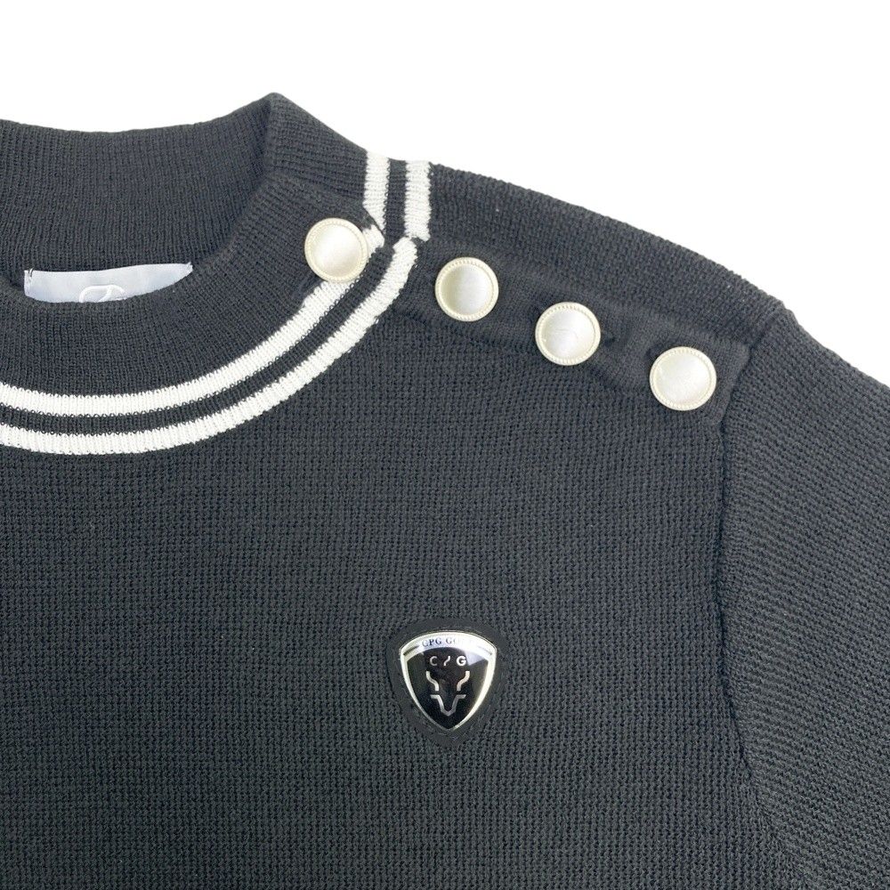サイズ 1 CPG GOLF シーピージーゴルフ モデル 半袖 ニットワンピース ブラック系 240101537689 ゴルフウェア レディース ストスト LLC-HASEGAWATOSO_COM