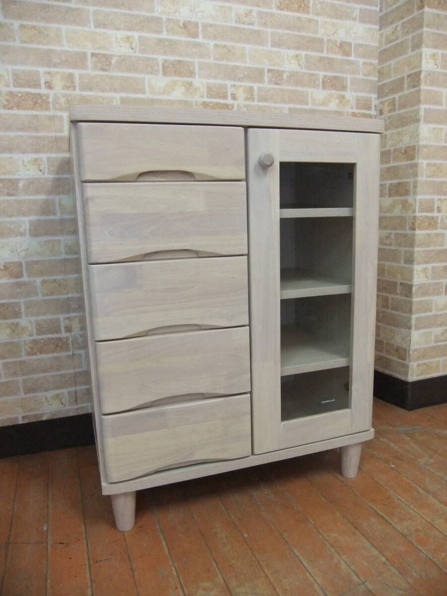 一部地域除く キャビネット リビング収納 電話 FAX台 品