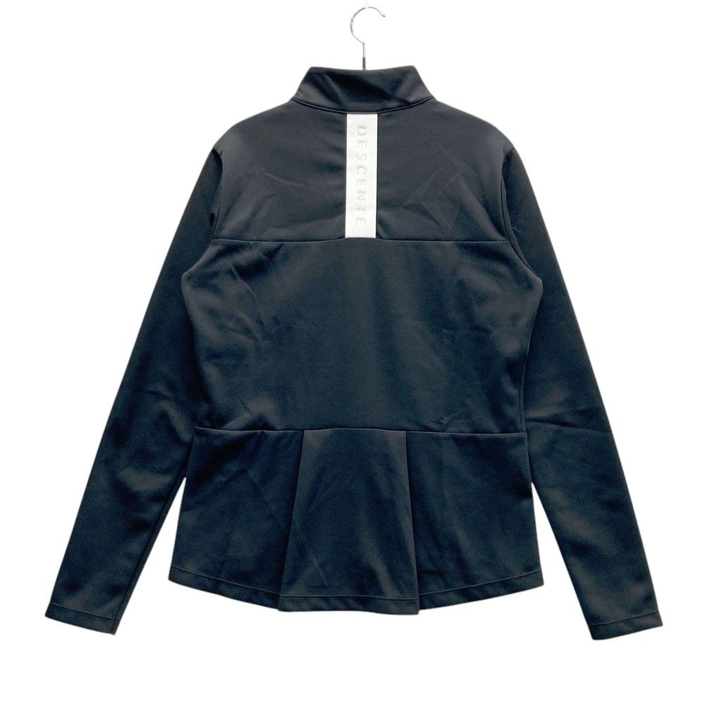 サイズ：M DESCENTE GOLF デサントゴルフ バックフレア ハーフジップ