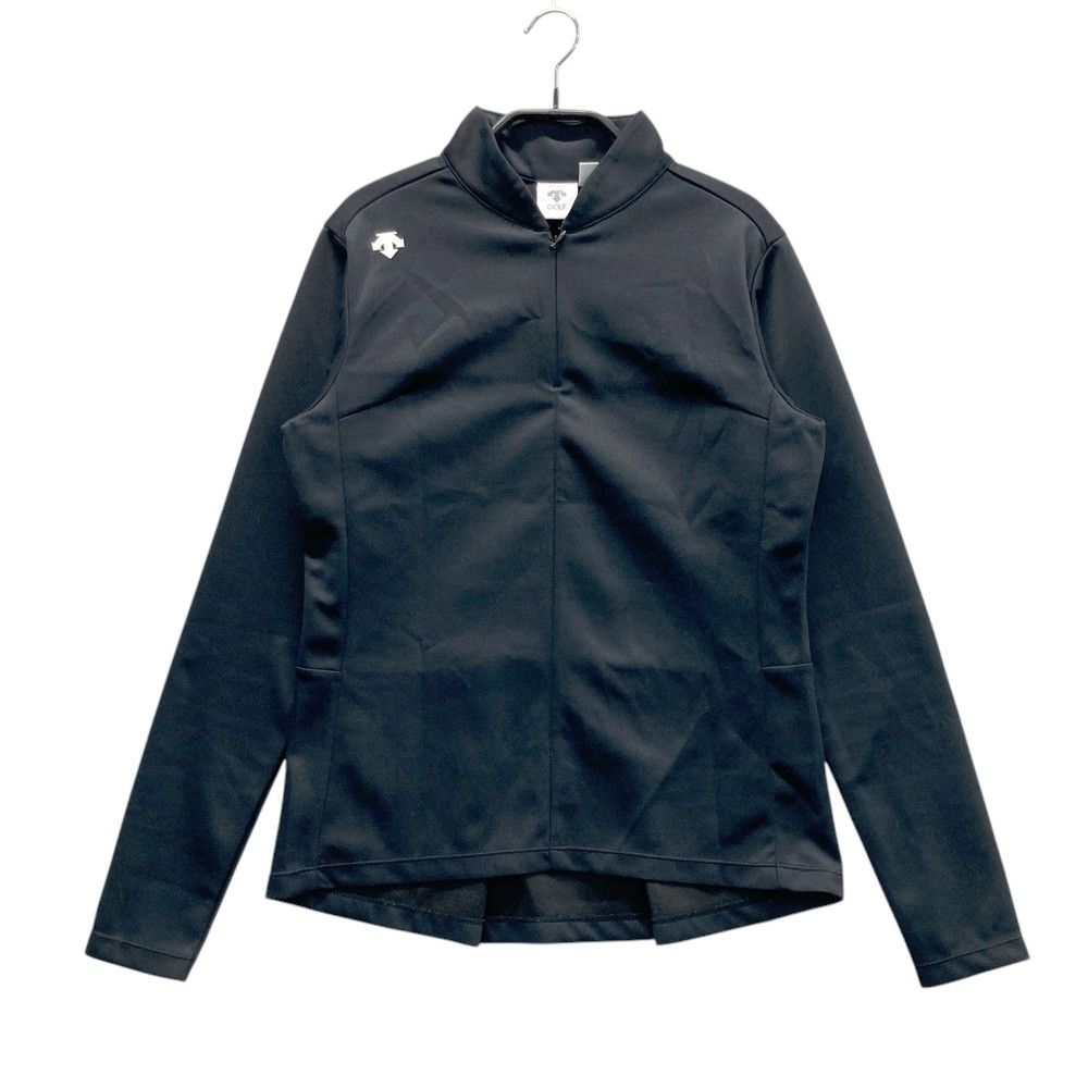 サイズ：M DESCENTE GOLF デサントゴルフ バックフレア ハーフジップ