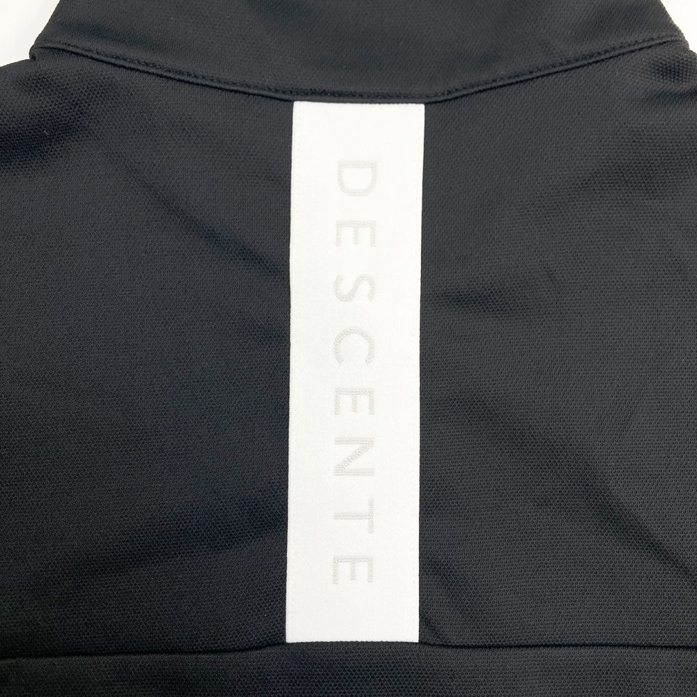 サイズ：M DESCENTE GOLF デサントゴルフ バックフレア ハーフジップ