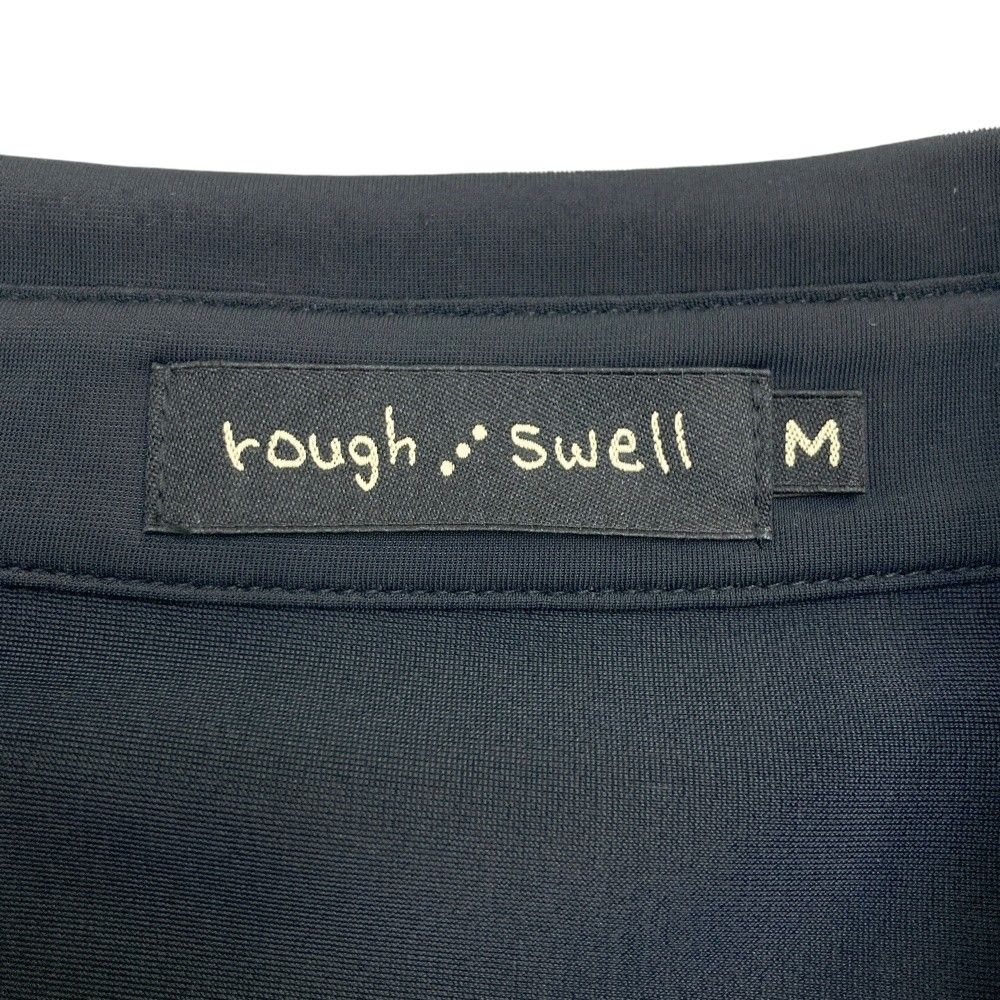 サイズ M ROUGH-SWELL ラフアンドスウェル モデル 半袖ポロシャツ ボタンダウン カモノハシ ブラック系 240101539141 ゴルフウェア メンズ ストスト WWW_SMP1DAWEKUDUS_SCH_ID