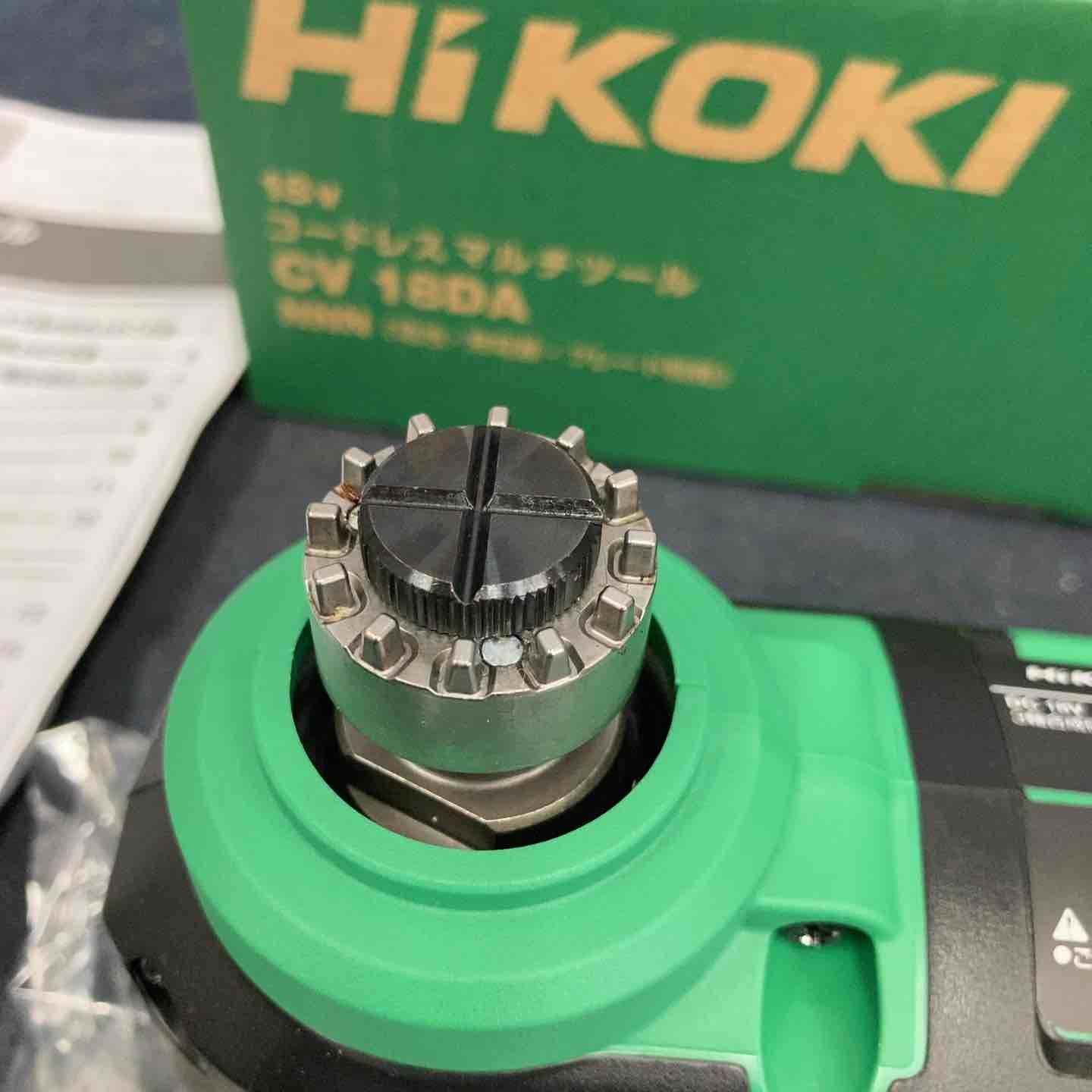 ハイコーキ HIKOKI 旧 日立工機 コードレスマルチツール CV18DA NNN 本体のみ 36V 箱つき 八潮店
