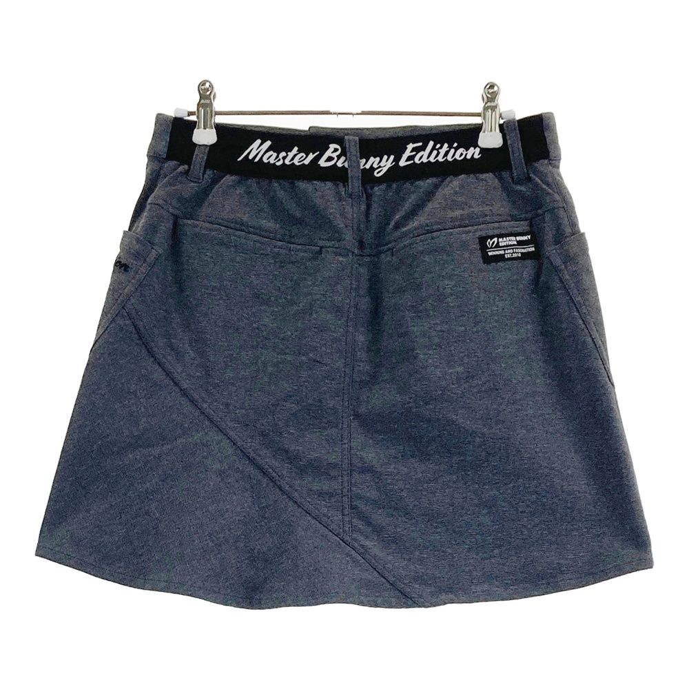 サイズ 1 MASTER BUNNY EDITION マスターバニーエディション ストレッチスカート グレー系 240101546280 ゴルフウェア レディース ストスト