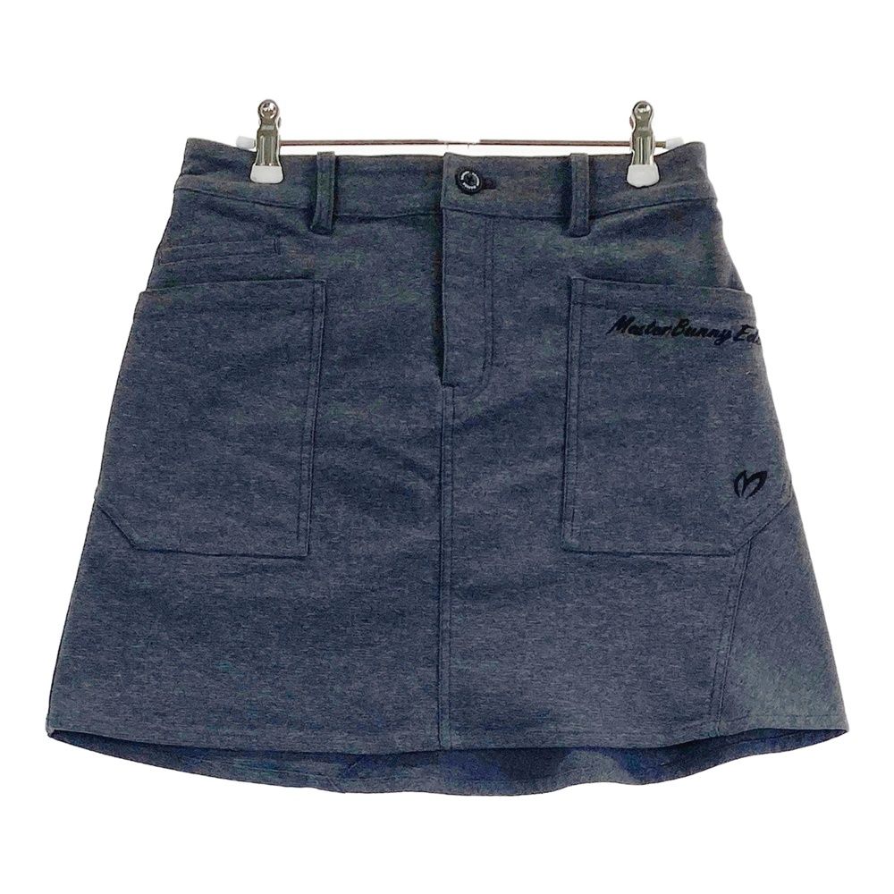 サイズ 1 MASTER BUNNY EDITION マスターバニーエディション ストレッチスカート グレー系 ゴルフウェア レディース ストスト