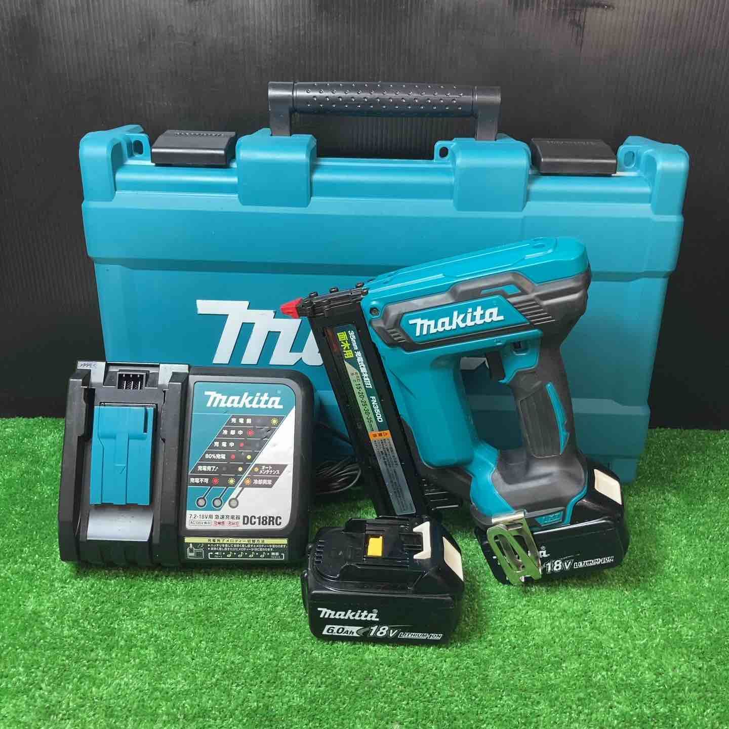 マキタ makita コードレスフィニッシュネイラ FN350DRG バッテリー２個付き 岩槻店