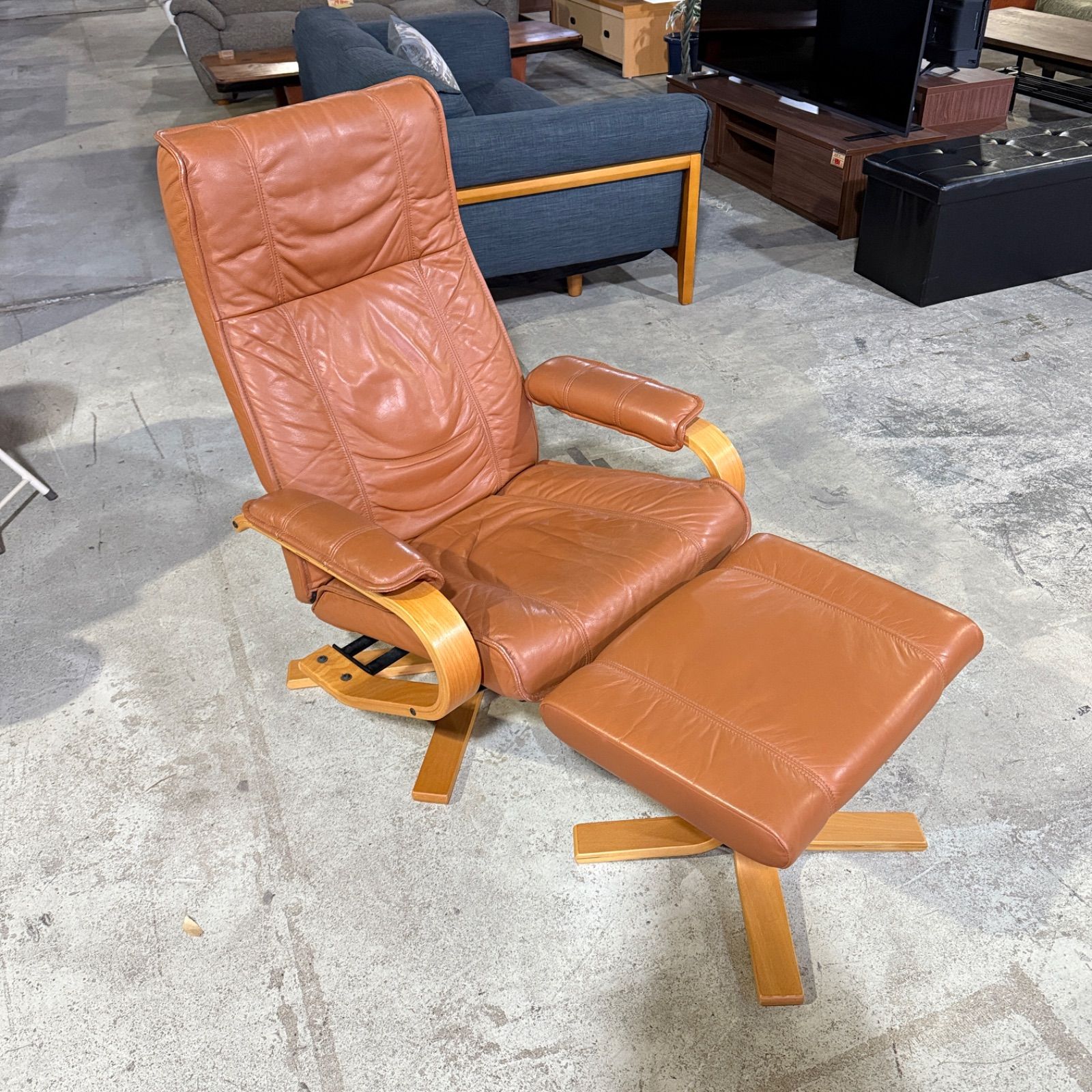 フランスベッドKEBE ケベ パーソナルチェア リクライニングチェア