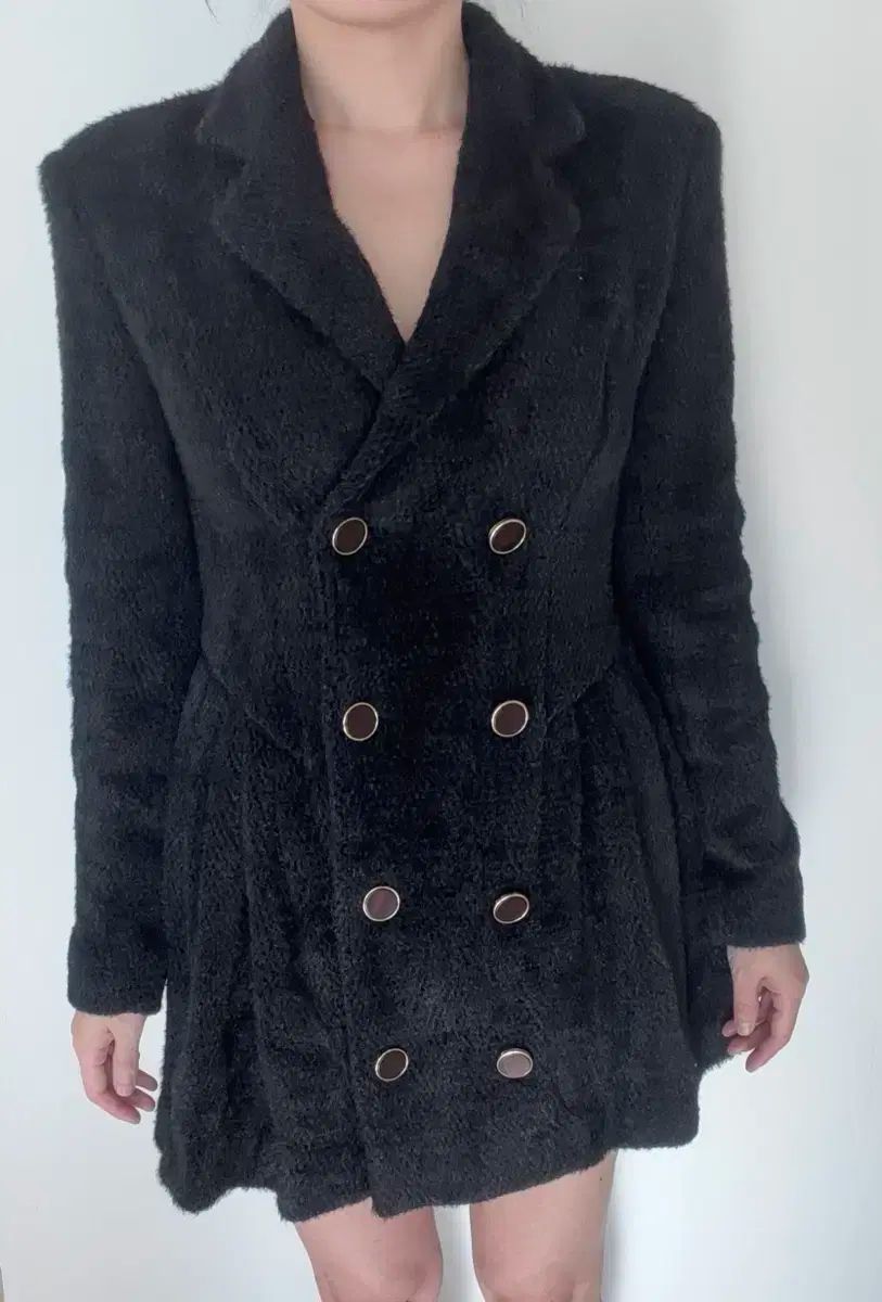 ブラック ダブル ONE PIECE ジャケット