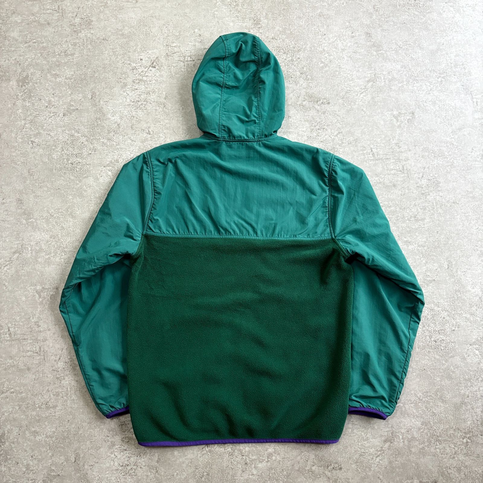 2015年製 patagonia Shelled Synchilla Snap T Hoody green パタゴニア シェルド シンチラ スナップT フーディ フリース ジップアップ グリーン