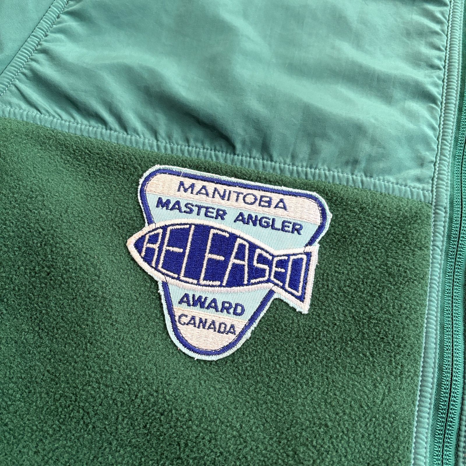 フリース ジップアップ