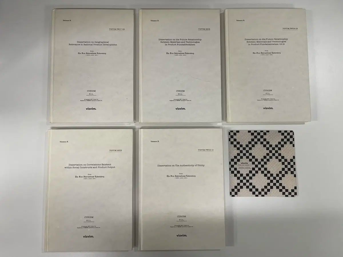 ビズビム デザイン ルックブック セット まとめ visvim