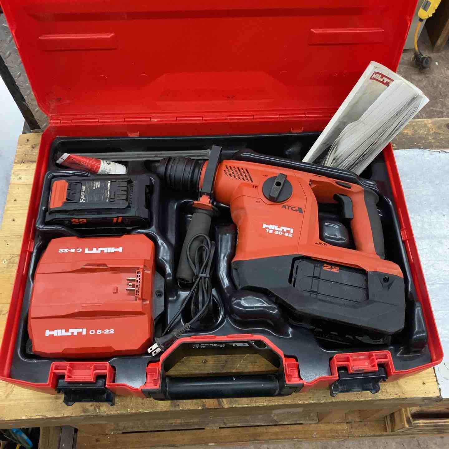 ヒルティ Hilti 充電式ロータリーハンマー TE 30-22