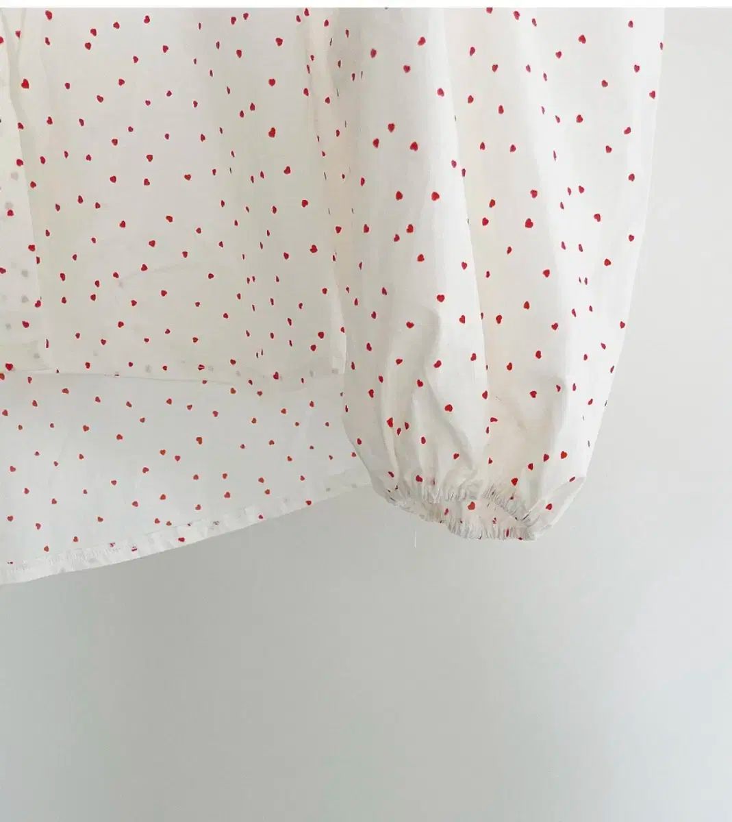  バイシーニー製作 ハートぴょんぴょん ブラウス 長袖 シャツ ブラウス