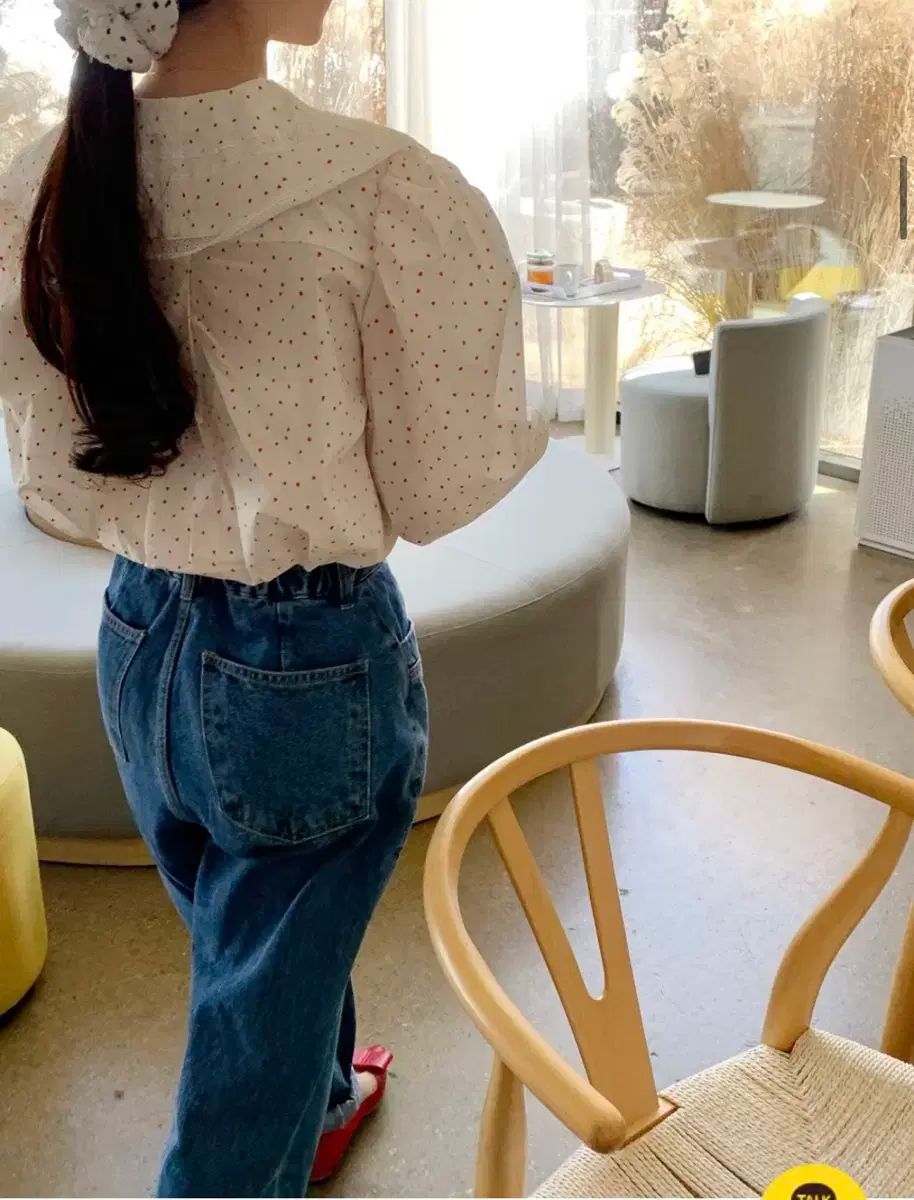 ハートぴょんぴょん ブラウス