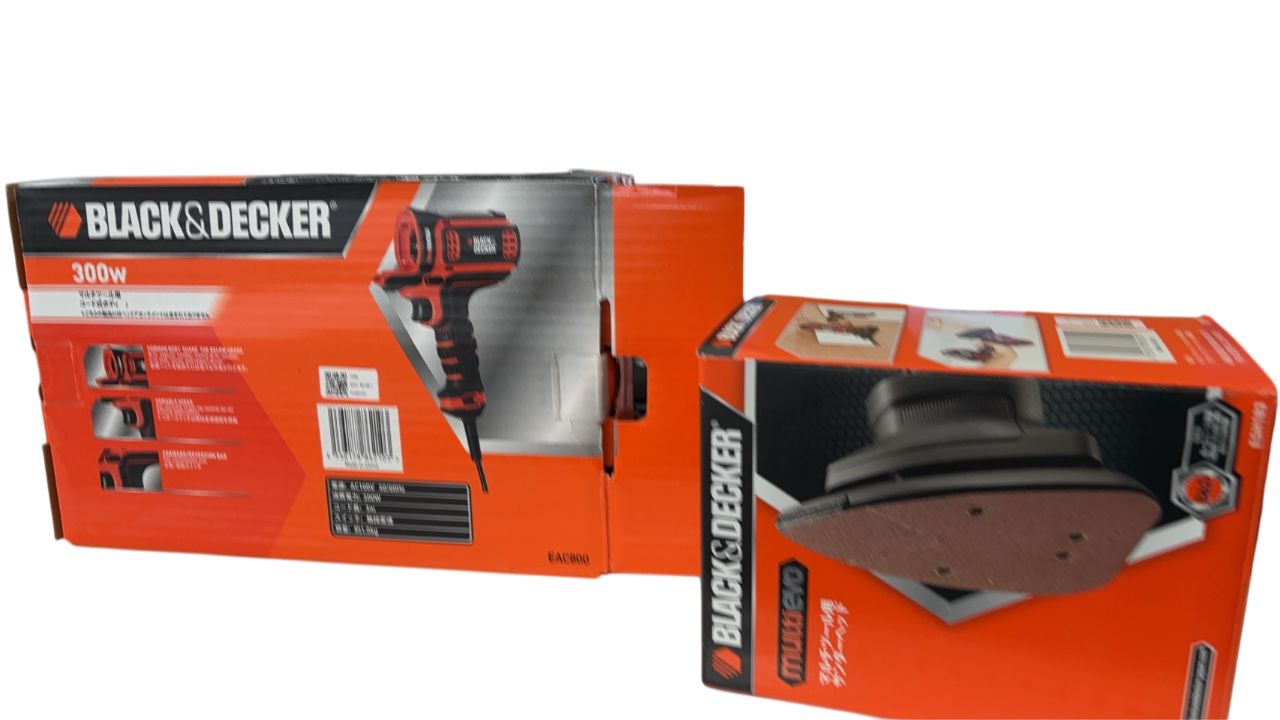 ブラックアンドデッカー BLACK DECKER マルチツール 本体 エボ ブラックアンドデッカー BLACK DECKER マルチツール用サンダーへッド 個別売り