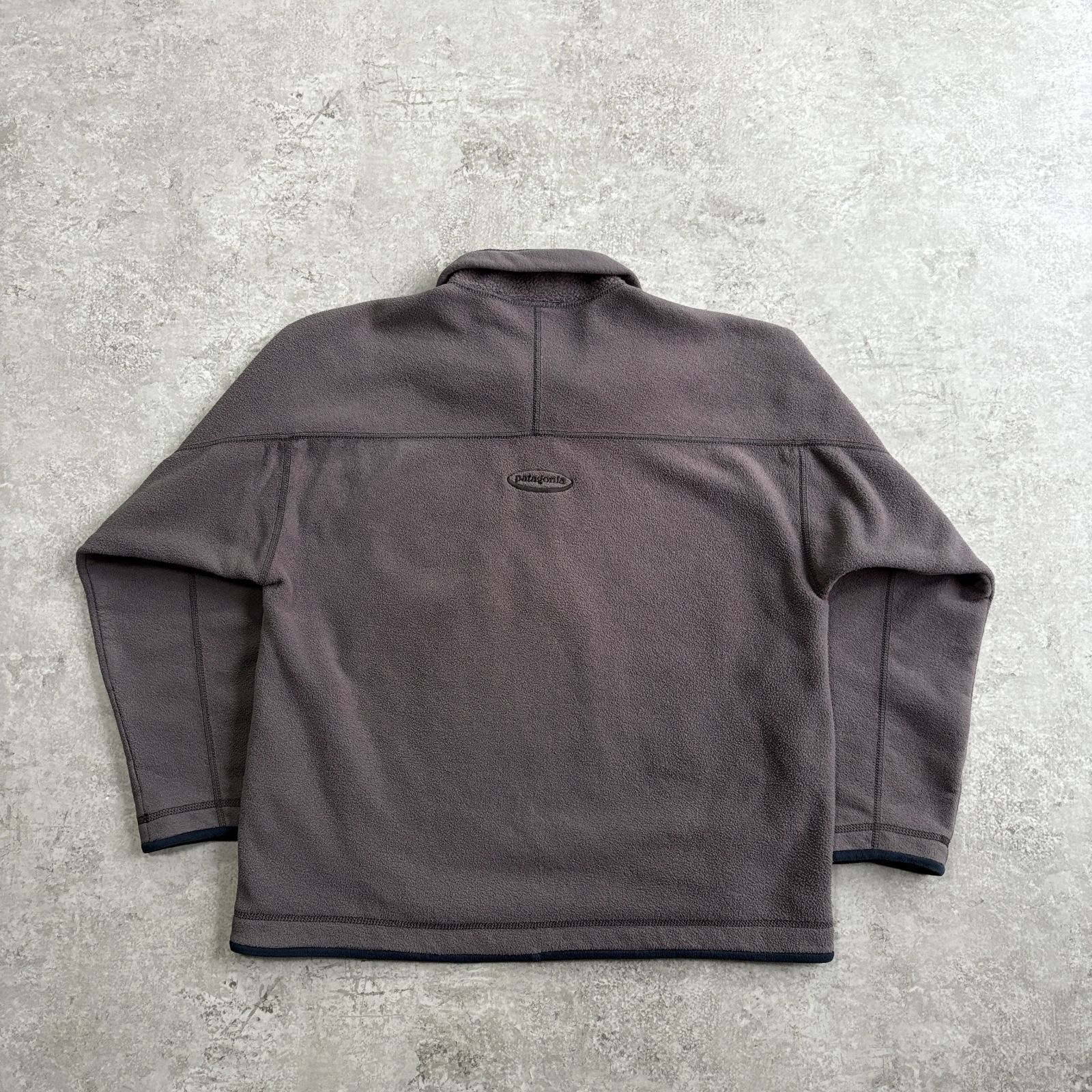 90s 1998年 USA製 patagonia Synchilla Half zip Pullover 【 gray
