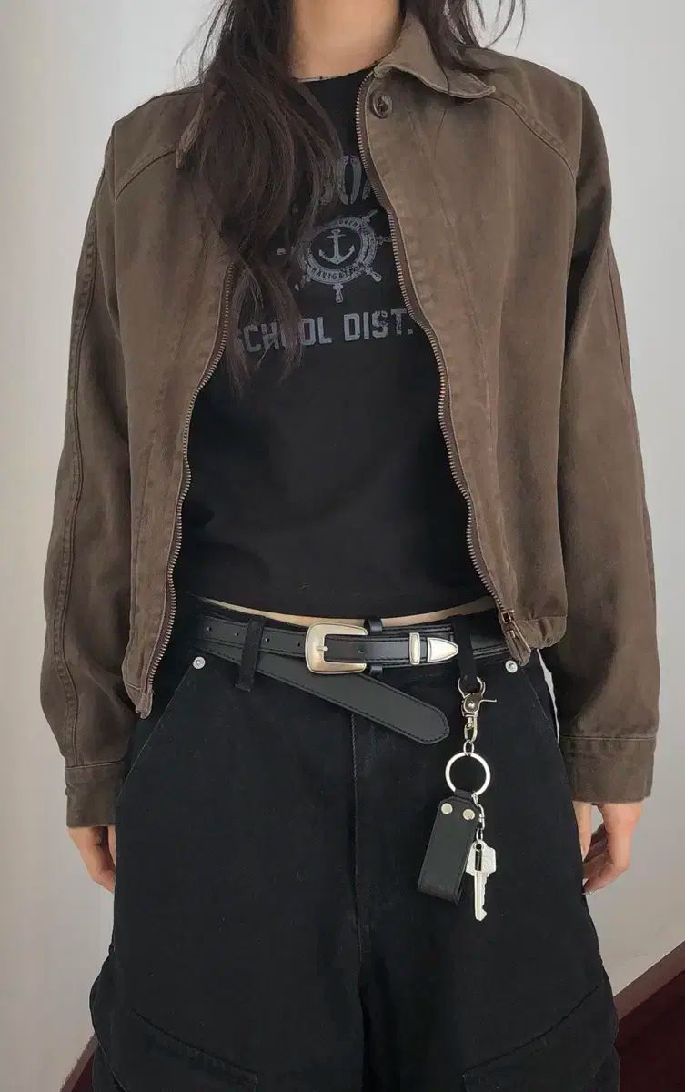 REETKEEM-ブラウン ジャケット み6