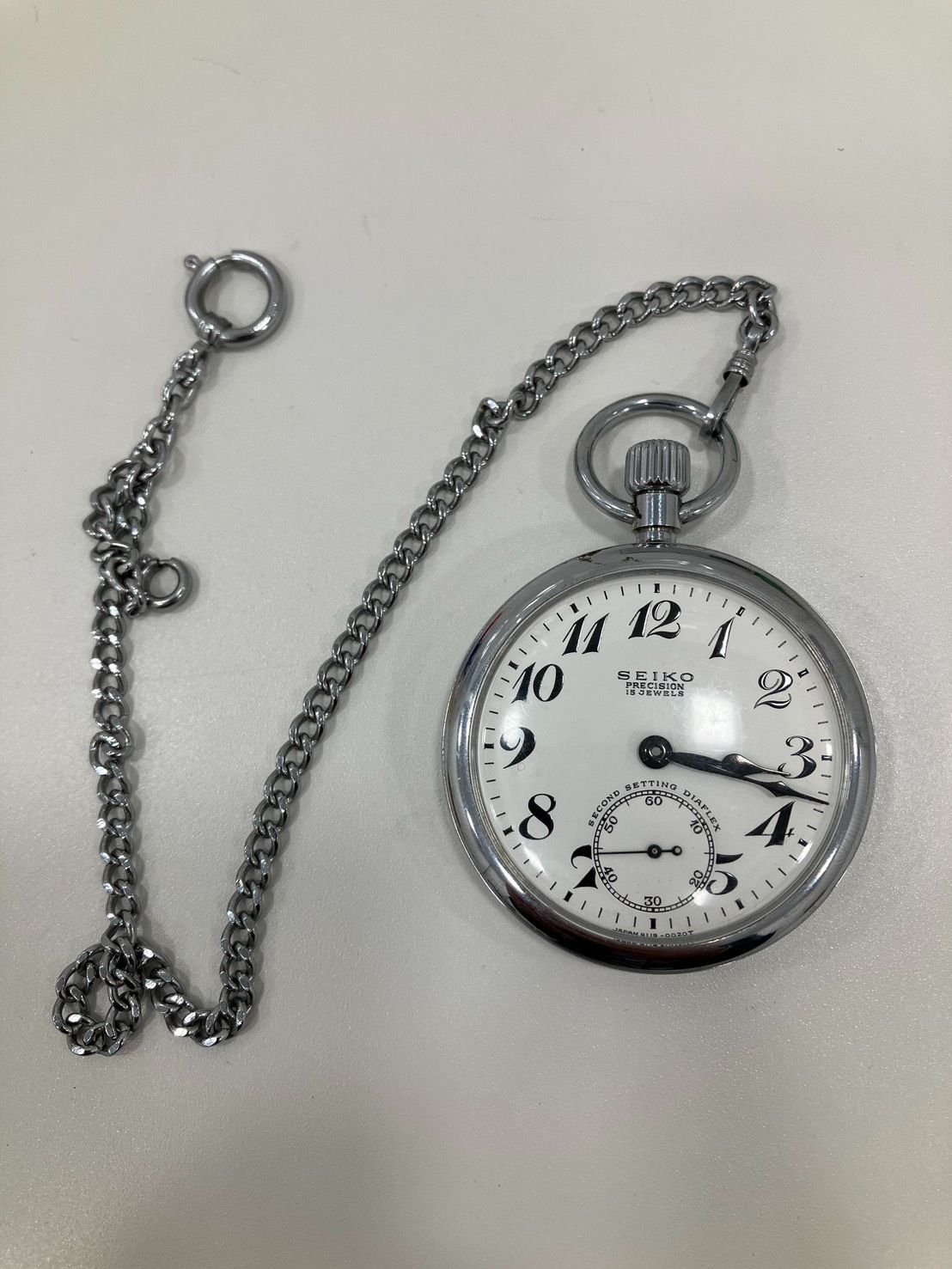 KD-002 SEIKOプレシジョン懐中時計 アンティーク