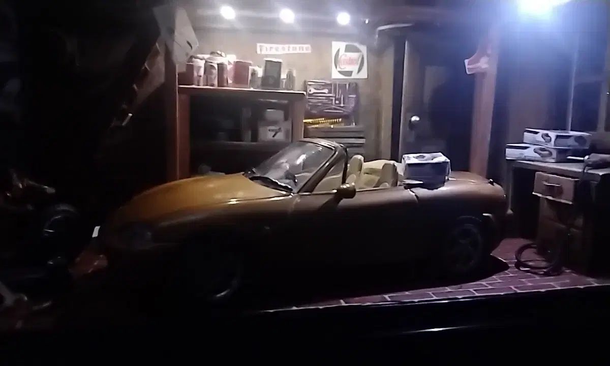 1 43 自動車整備 ジオラマ 日本個人 自作品 WWW_STEELWINDOWSANDDOORS_COM