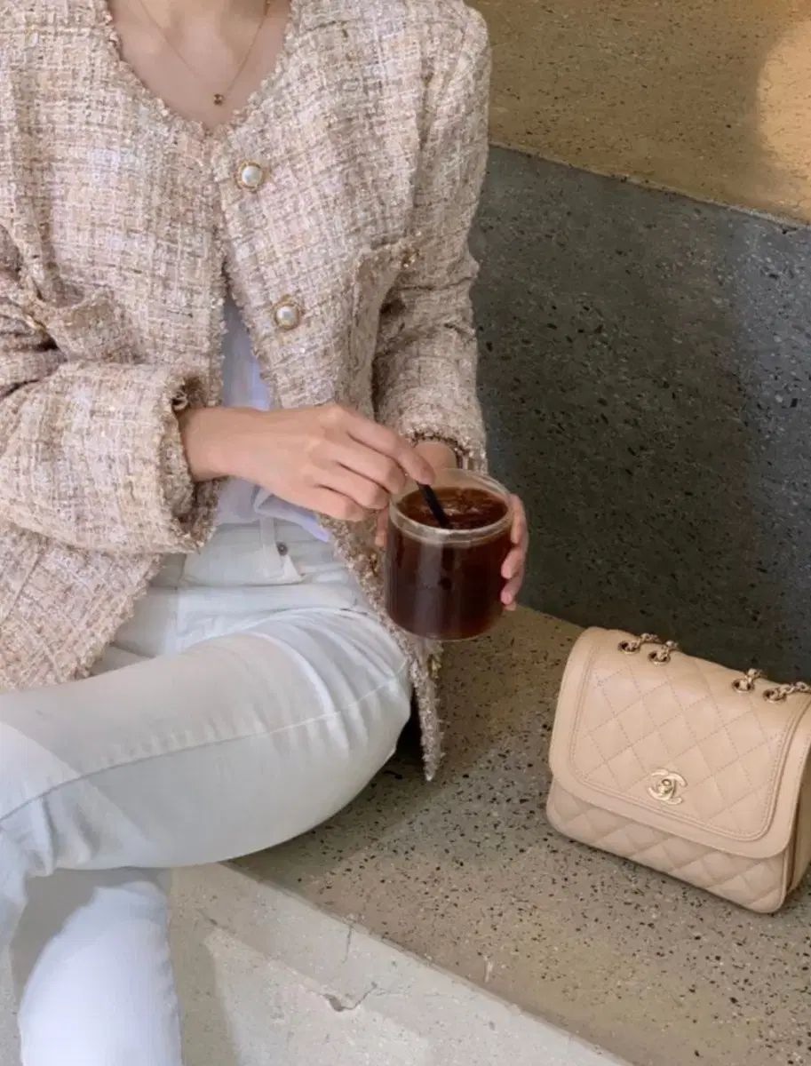 バイシーニ ツイードジャケット