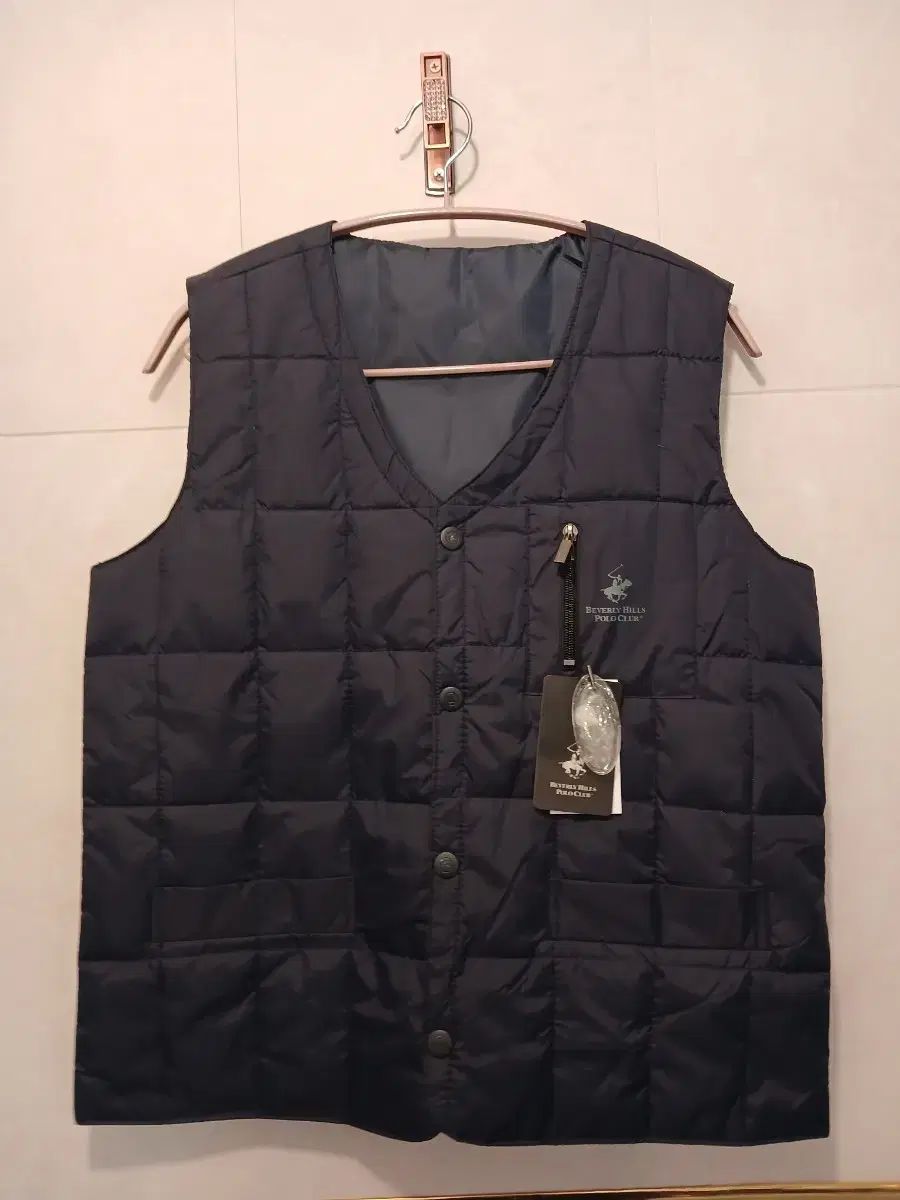 バーバリーヒルズ ポロクラブ 軽量 ダウン ベスト 95 サイズ