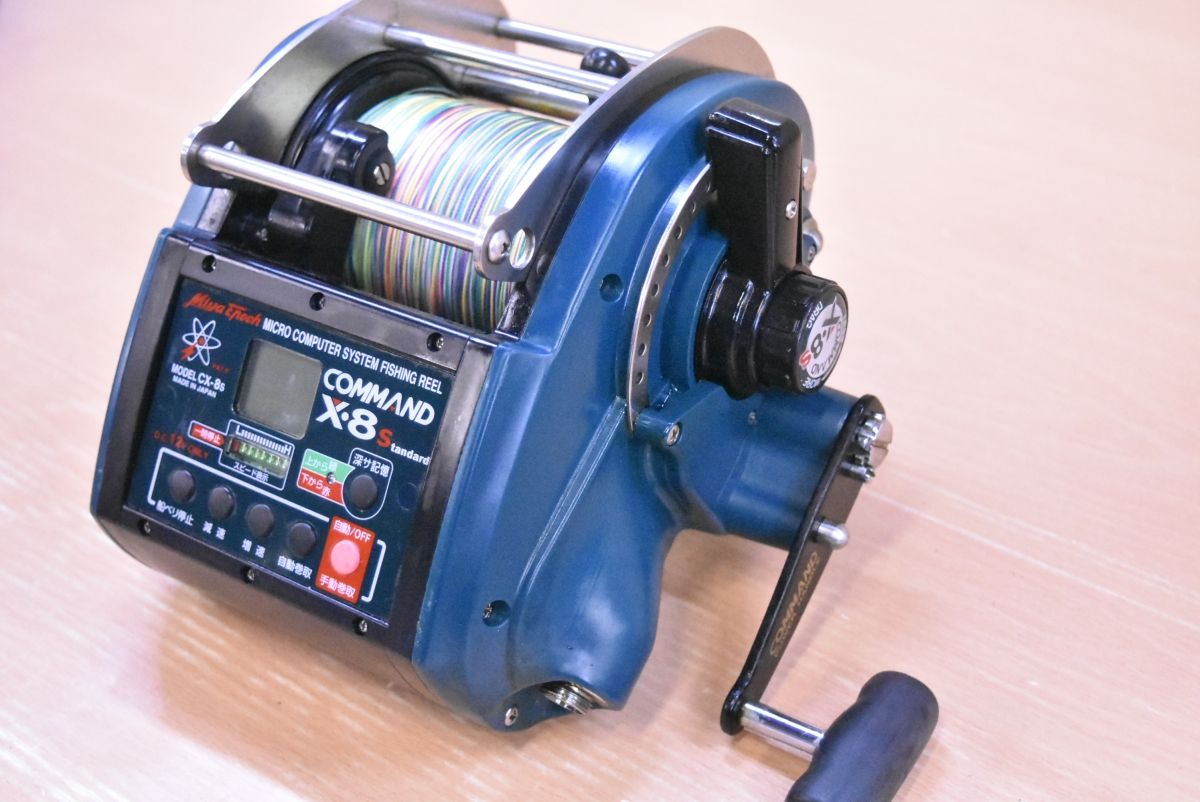 ミヤマエ ミヤエポック コマンド X-8 S MiyaEpoch 電動リール オフショア カンパチ モロコ キハダ キンメ イシナギ