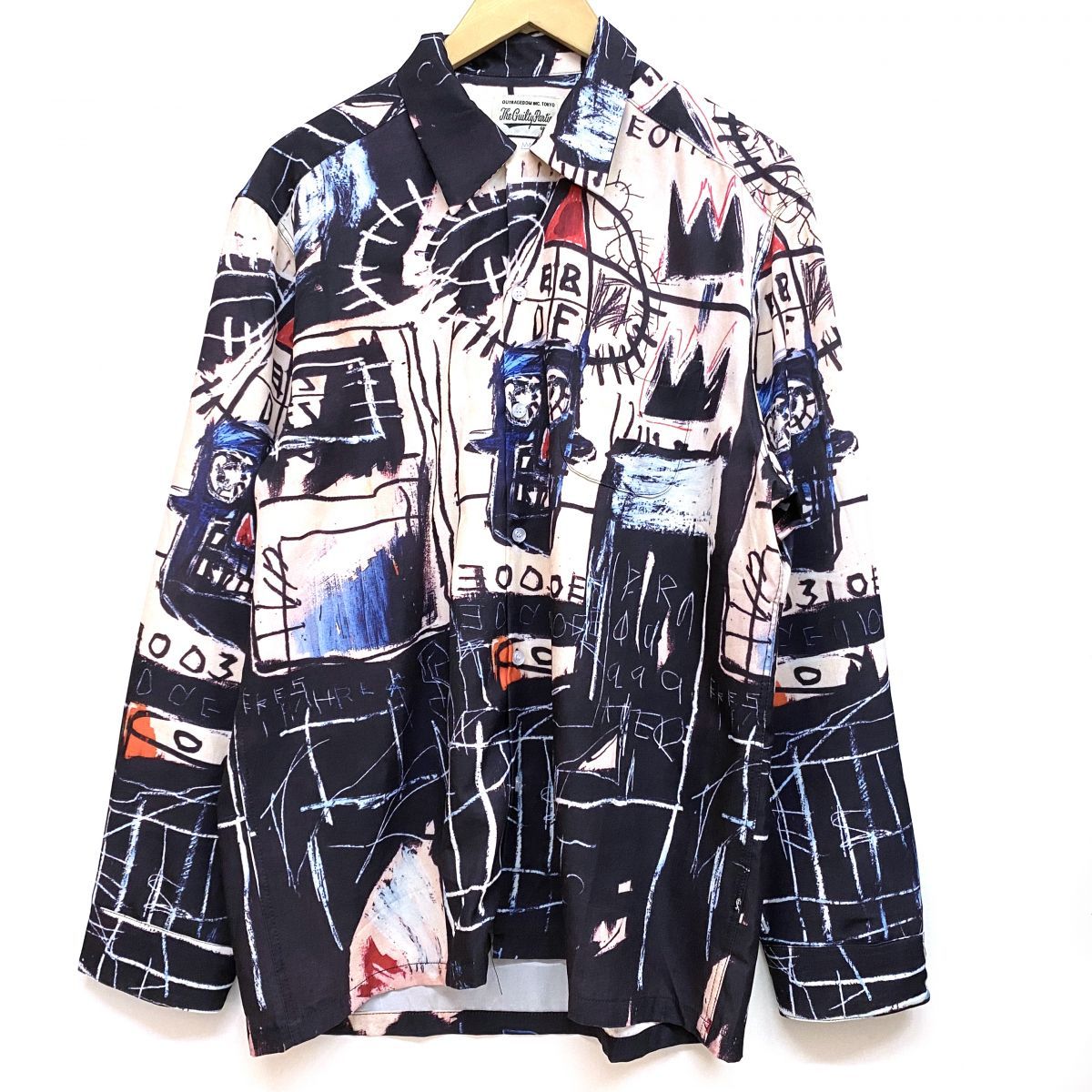 WACKO MARIA ワコマリア JEAN-MICHEL BASQUIAT ジャン ミシェル バスキア シャツ 長袖 サイズL メンズ 津山店
