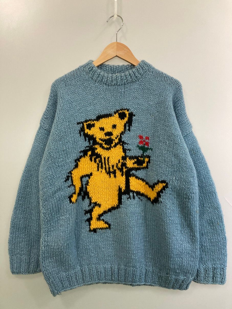品 GRATEFUL DEAD グレイトフル デッド 90S WOOL KNIT ウールニット トップス 146-251102-zi-37-min