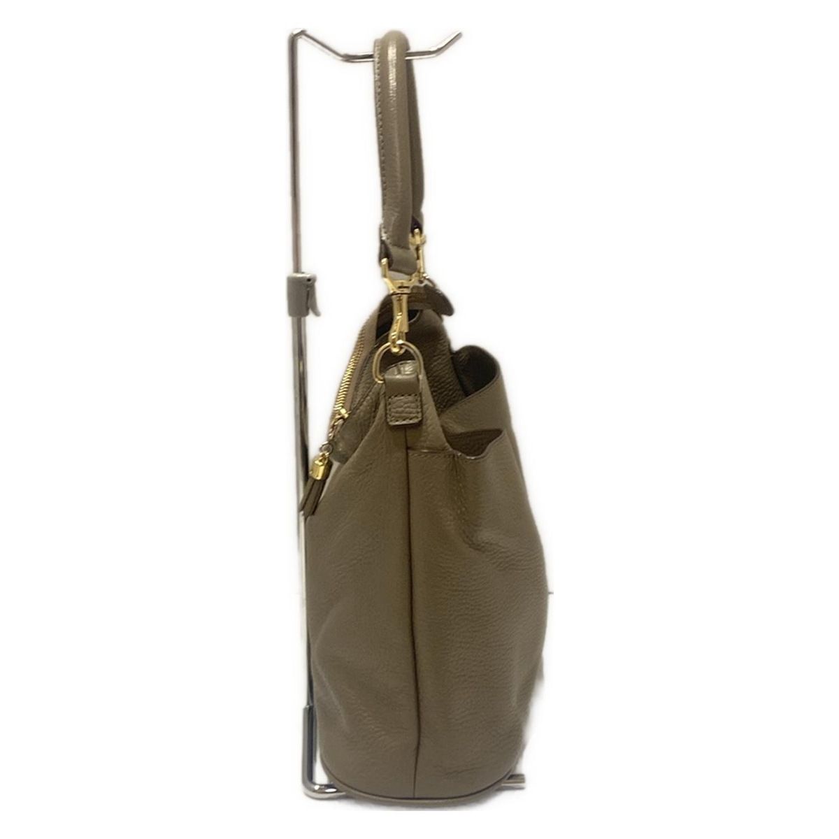 ATAO アタオ ハンドバッグ - グレーベージュ レザー