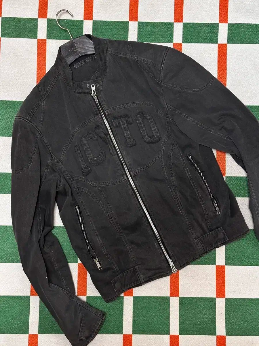 ICYTO アイシト バイカー ジャケット XL ダークグレー KANDAIZUMI_COM